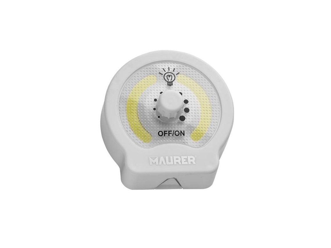 Linterna led regulable con iman y gancho 220 lumenes