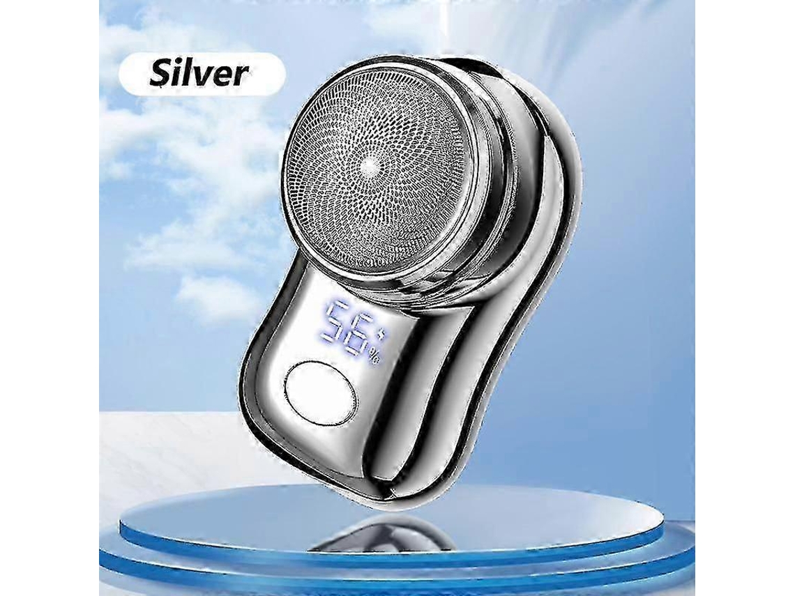 Aparelho De Barbear Elétrico Mini, Compacto, Com Display Digital, Lavável, Para Viagem