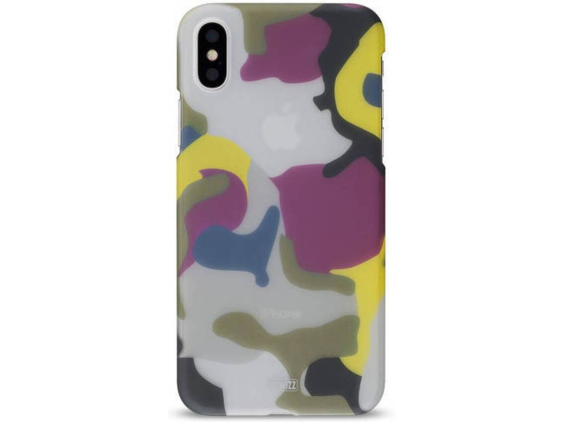 Capa iPhone X, XS ARTWIZZ Camouflage (Multicores)