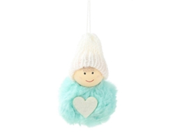 Lindo Pingente De Natal Para Meninas, Mini Pingente De Boneca Durável Para Decorar Sua Árvore De Natal. Hengjian