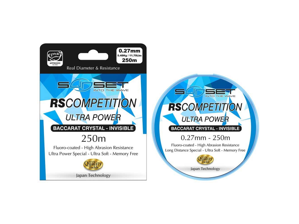 Linha Rs Competition Ultra Power Sw 250 M Transparente 0.400 Mmsunset