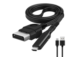 Cabo Adaptador De Áudio E Vídeo Compatível Com Xbox Para Pc E Projetor. Aquaforge