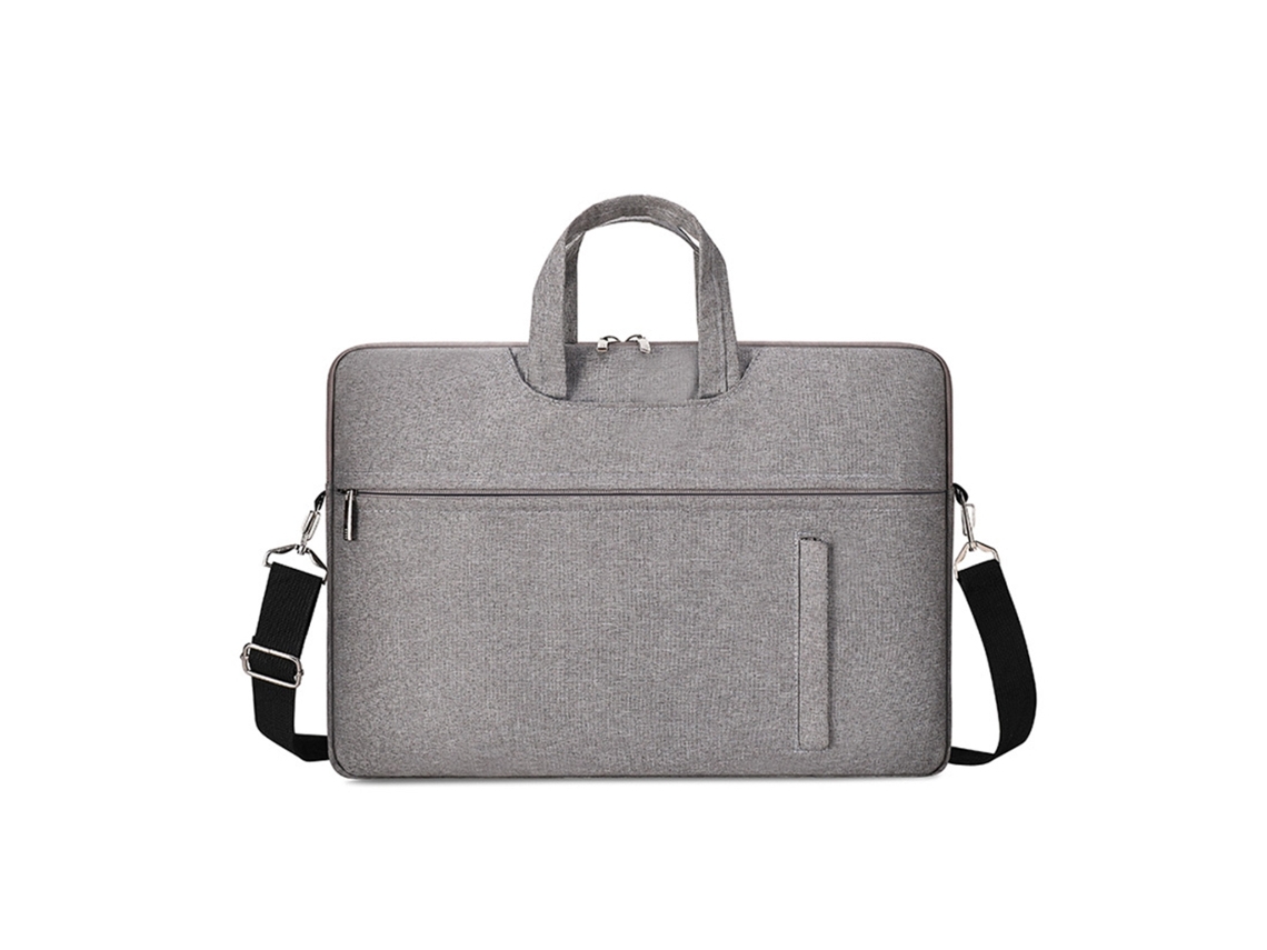 Pasta Executiva Fina Para Notebook, Ideal Para Laptops De 13 A 15,6 Polegadas, Resistente A Respingos E Portátil, Com Alça De Ombro.
