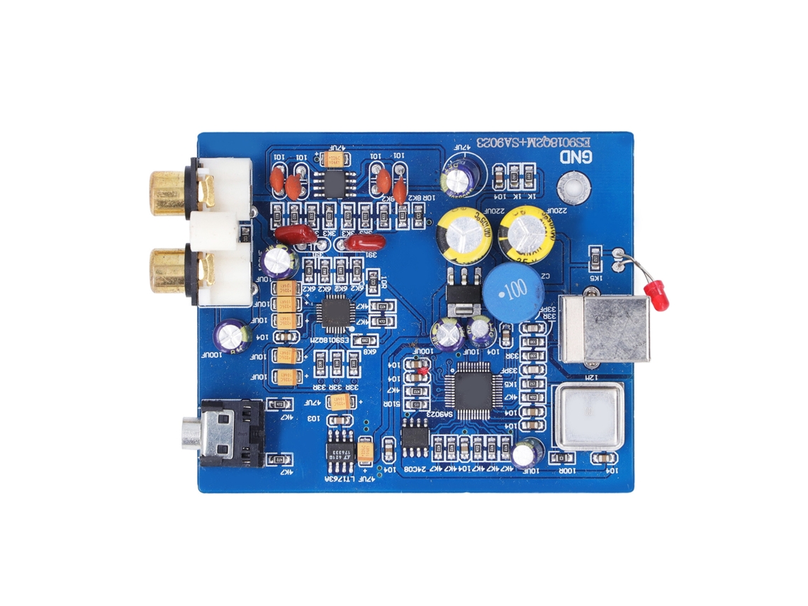 Laxiscreed Módulo De Amplificador De Áudio Hifi Com Decodificação 24-bit 96k