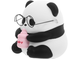 Luminária Noturna Panda Nuobesty Lâmpada Led De Silicone Para Dormir