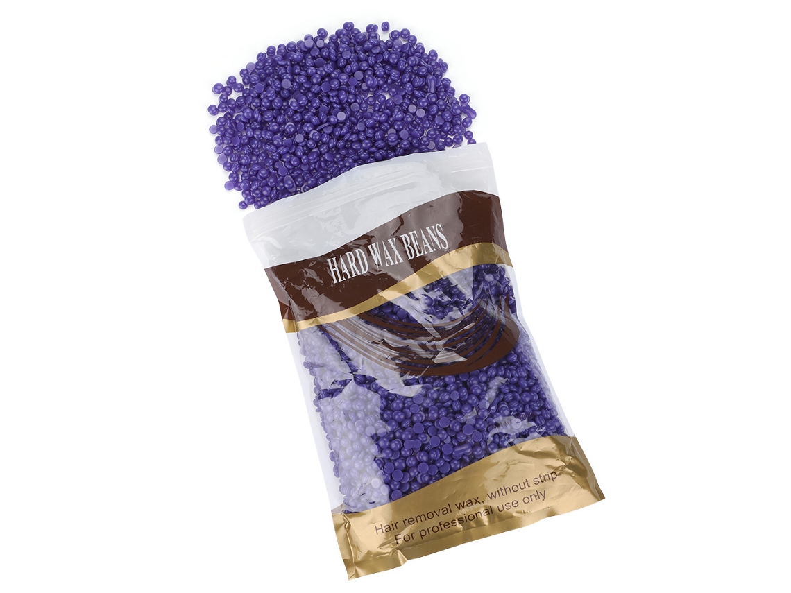 Cera Dura Depilatoria Frijoles Lavanda 1000g