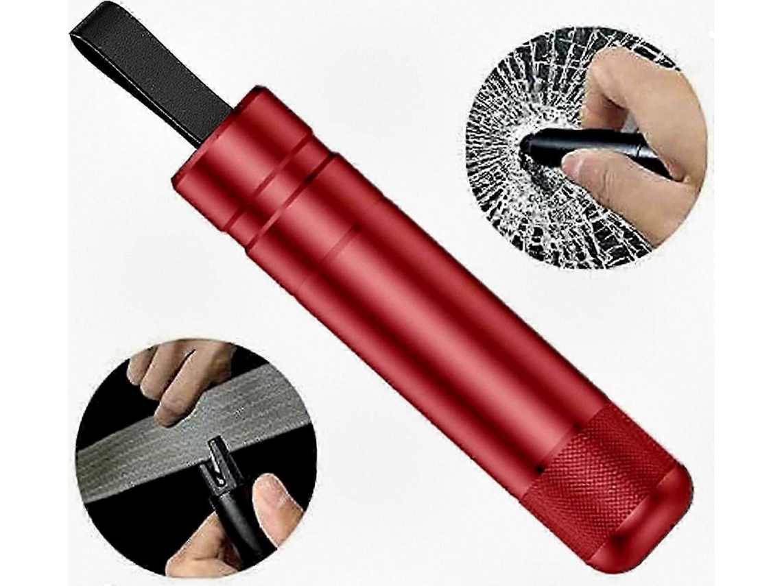 Martelo de Emergência Compacto e Cortador de Correia 2 em 1 com Suporte AQUAFORGE