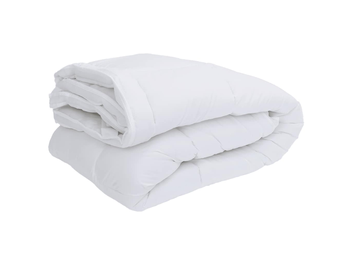 Mattress Protector, Mattress Protectors Vidaxl Branco Tecido (140 X 200 Cm)