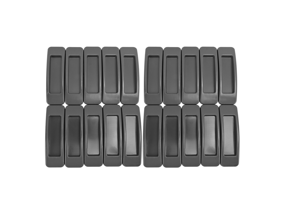 Set De 10 Puxadores Laxiscreed Para Porta E Janela Sem Perfuração, Multiuso E Fácil De Instalar