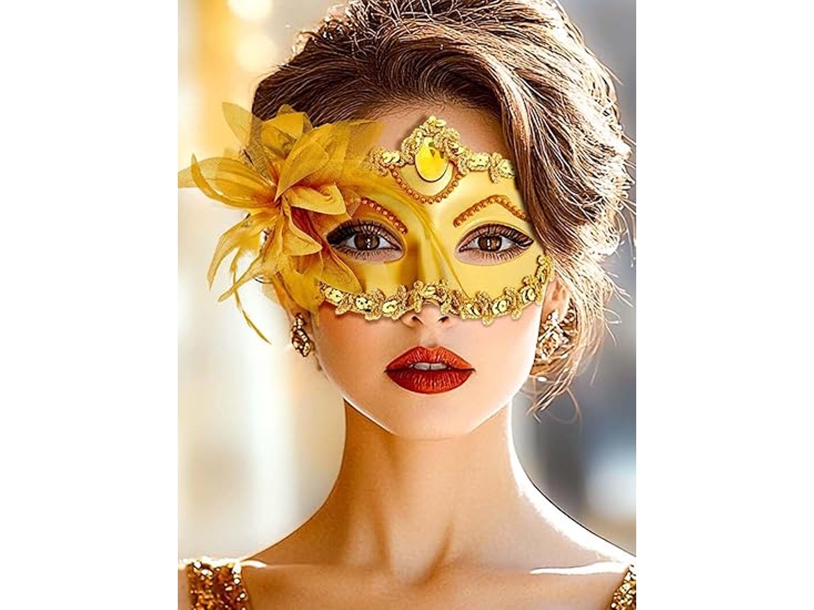 (1 Peça) Máscara Facial 2d De Halloween, Máscara De Tigre Yasha Tengu, Lobo Nue, Festa, Traje De Performance, Adereços, Cosplay