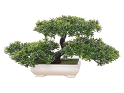 Bonsai Artificial - Verde, Plástico, 3029cm - Para Exterior E Jardim | Lurelia