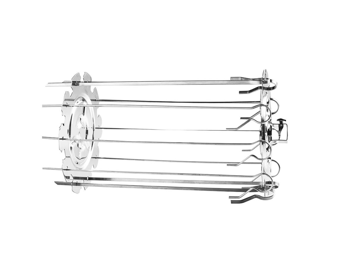 Espetos Rotisserie Churrasco Aço Inox Forno Elétrico