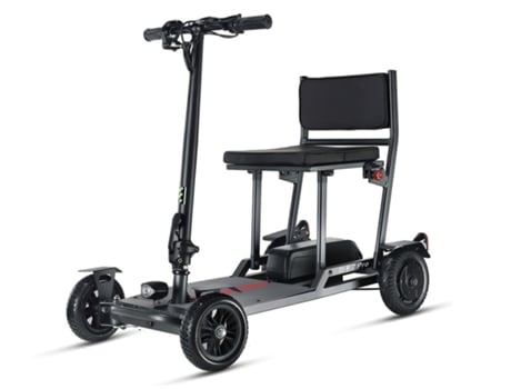 Trotinete Elétrica com 4 Rodas Freejoyer F7 PRO Motor 300W Bateria 36V13Ah Velocidade 15km/h Autonomia Máxima 35km Cinza