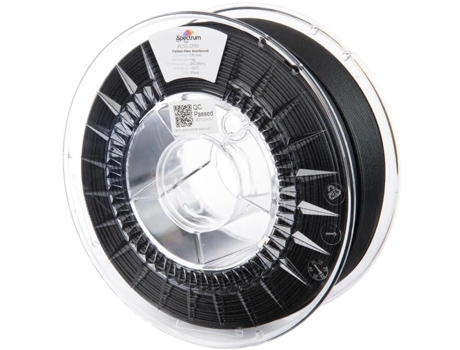 Filamento Spectrum Premium Pctg Cf10 1,75 mm Preto 1 kg