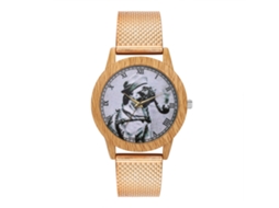 Reloj Casual Unisex De Negocios Con Correa De Silicona Zhoulianfa (oro Rosa)