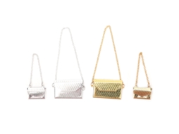Mali bolsa de Metal Miniatura para Boneca Bjd, Acessório de Casa de Bonecas com Pintura À Mão
