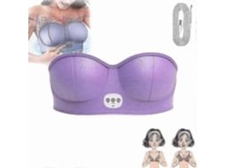 Massageador Vibratório Para Os Seios, 4 Modos De Sustentação Antiflacidez, Sutiã Com Alças Ajustáveis ​​para Mulheres, Dispositivo De Estimulação