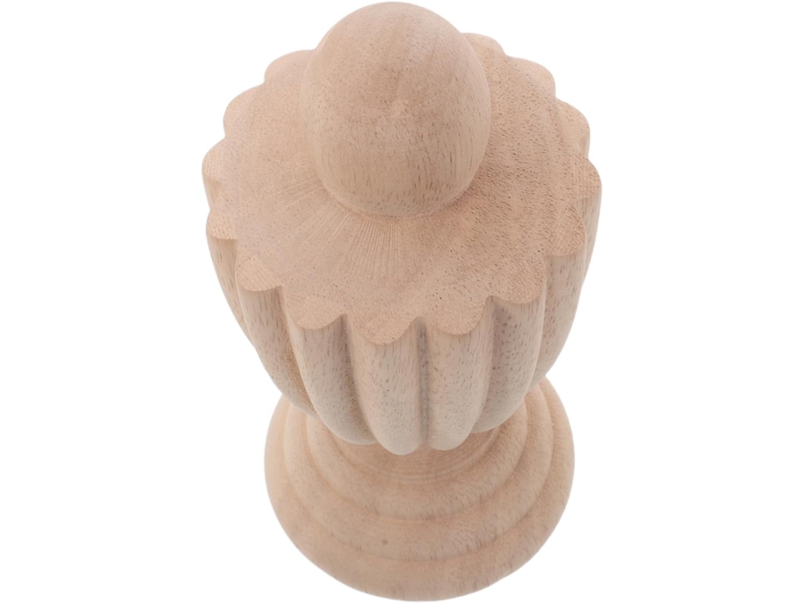 Acabamento Esculpido, Não Indicado Para Decoração De Interiores, Ponteiras Para Corrimão De Escada.
