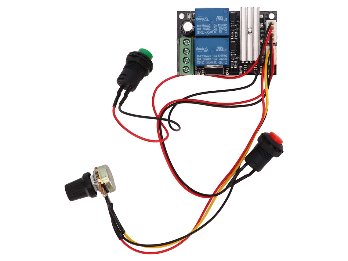 Controlador de motor compacto e leve, regulador de velocidade DC 7‑25V S/MARCA