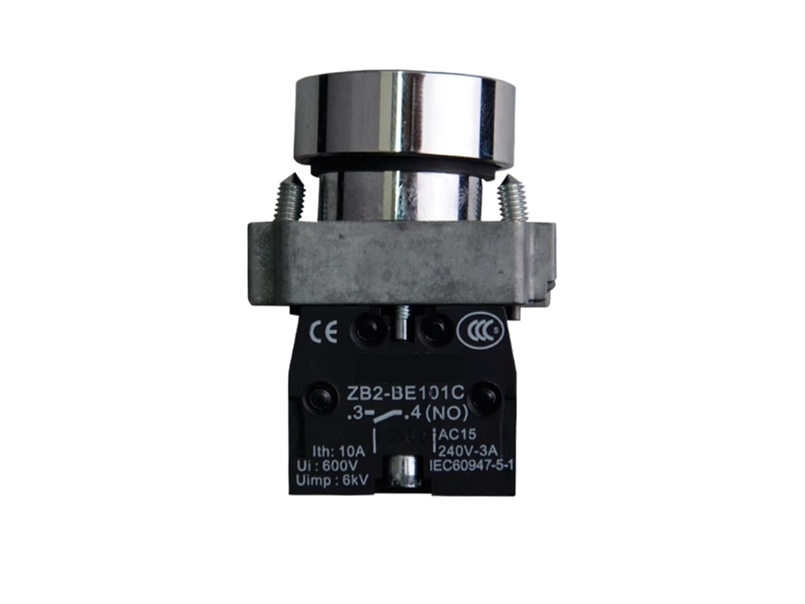 Botão amarelo Xb2ba51c Normalmente aberto Zb2ba5c Reinicialização automática Zb 2be101c