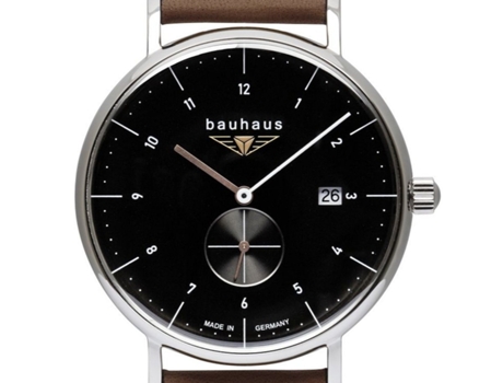 BAUHAUS Relógio Masculino Pequeno Segundo