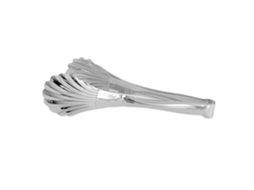 Pinças De Cozinha Aço Inoxidável, Formato Concha, Resistente Ao Calor, 11 Polegadas, Para Servir Churrasco