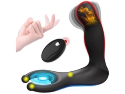 Brinquedo Sexual Vibrador De Controle Remoto Sem Fio Para Homens (preto)