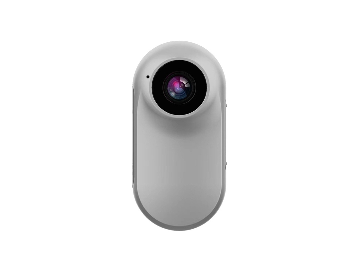Câmara Esportiva 1080p com Tela de 0.96 Polegadas, Gravador Portátil, 350mah, Gravação em Loop, para Bicicleta, Montanhismo, Branco | S/MARCA