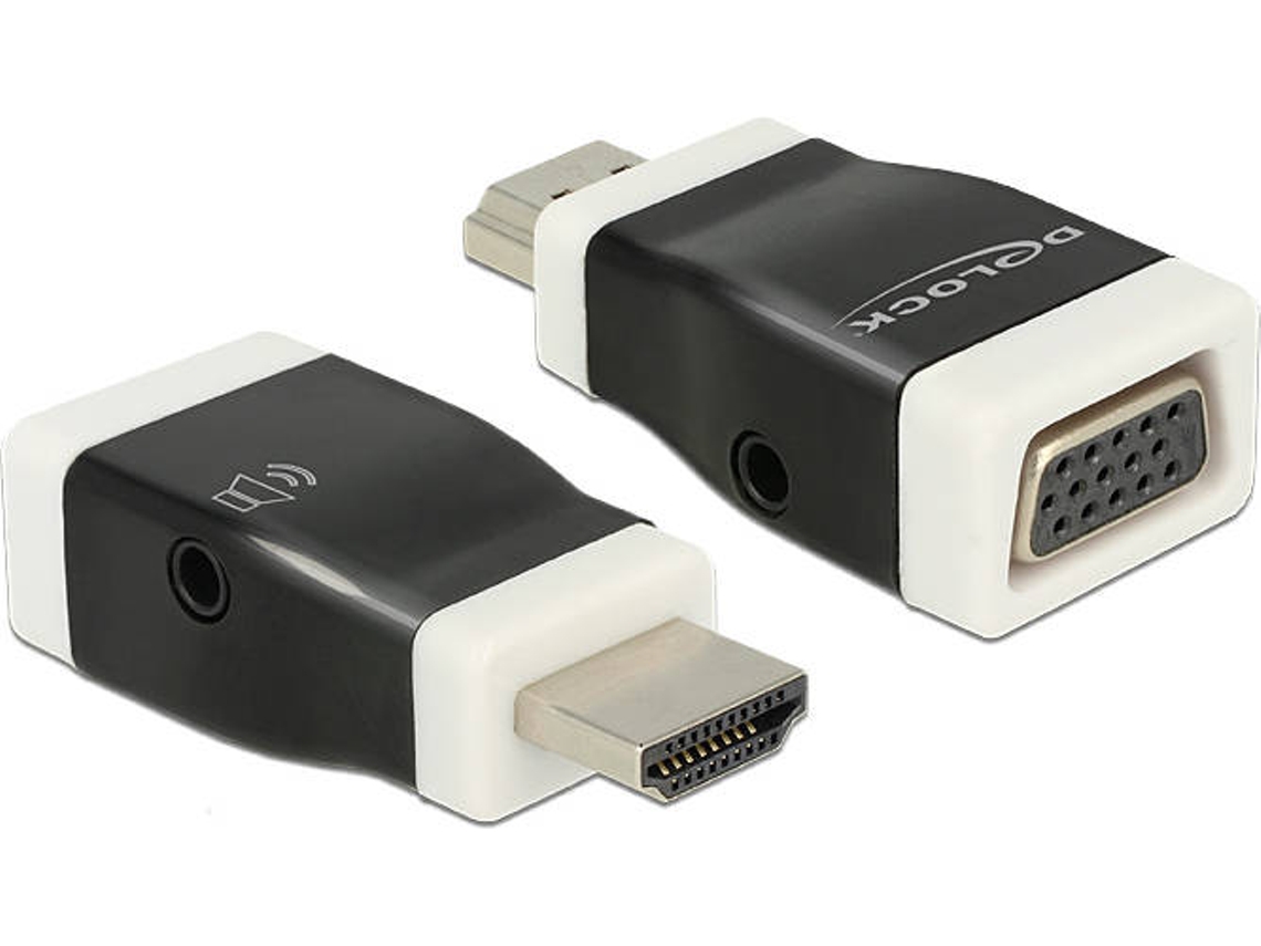 Cabo HDMI DELOCK (VGA - Preto)