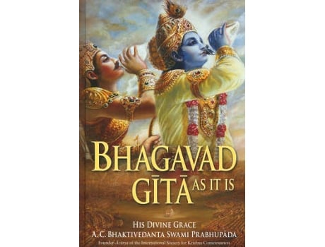 Livro bhagavad gita as it is de s.bhaktivedanta prabhupada (inglês)