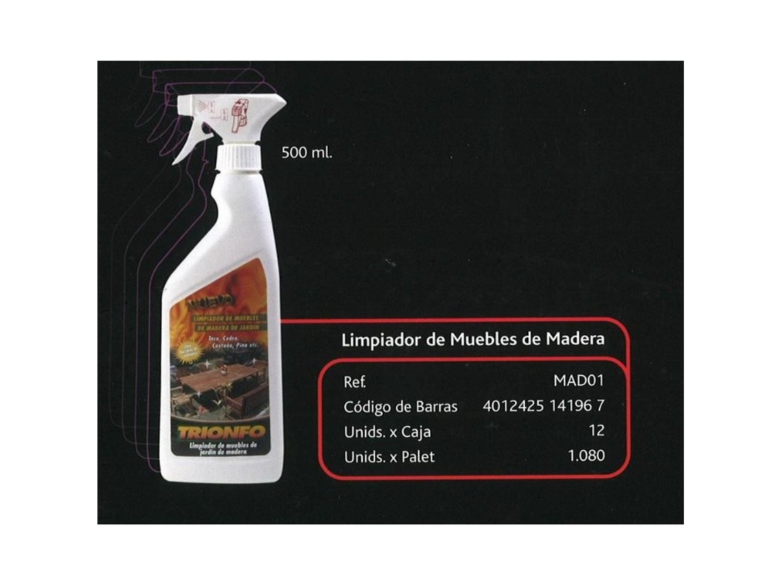 Limpiador muebles madera 0,5 l