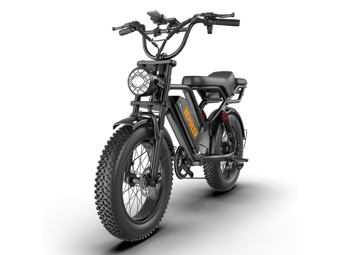 Bicicleta Elétrica HEADEER Bk20 para Todo o Terreno, Bateria de 48v 15ah, Suspensão Total.