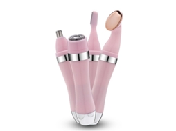 Aparador Elétrico de Nariz 4 em 1 Portátil Feminino Rosa AQUAFORGE