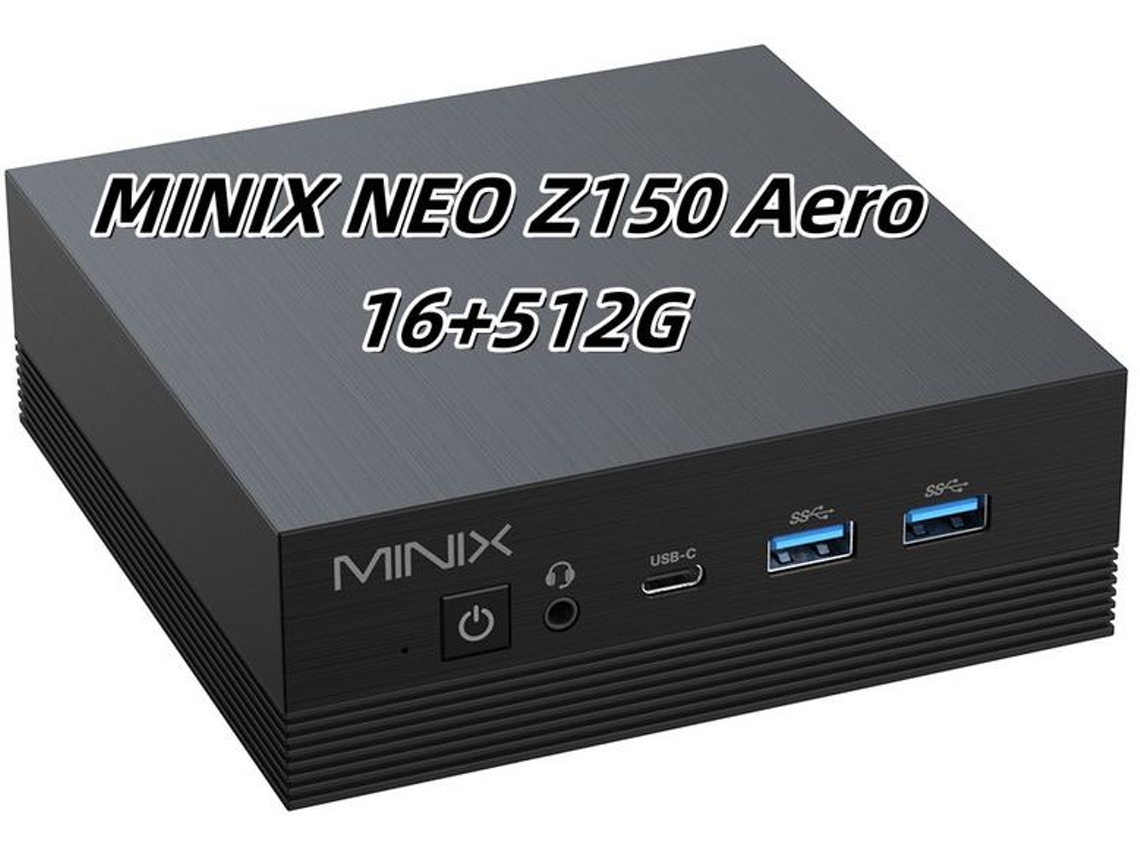 Mini Pc Minix Neo Z150 Aero Intel N150 4 Núcleos 3.6ghz 16gb Ram