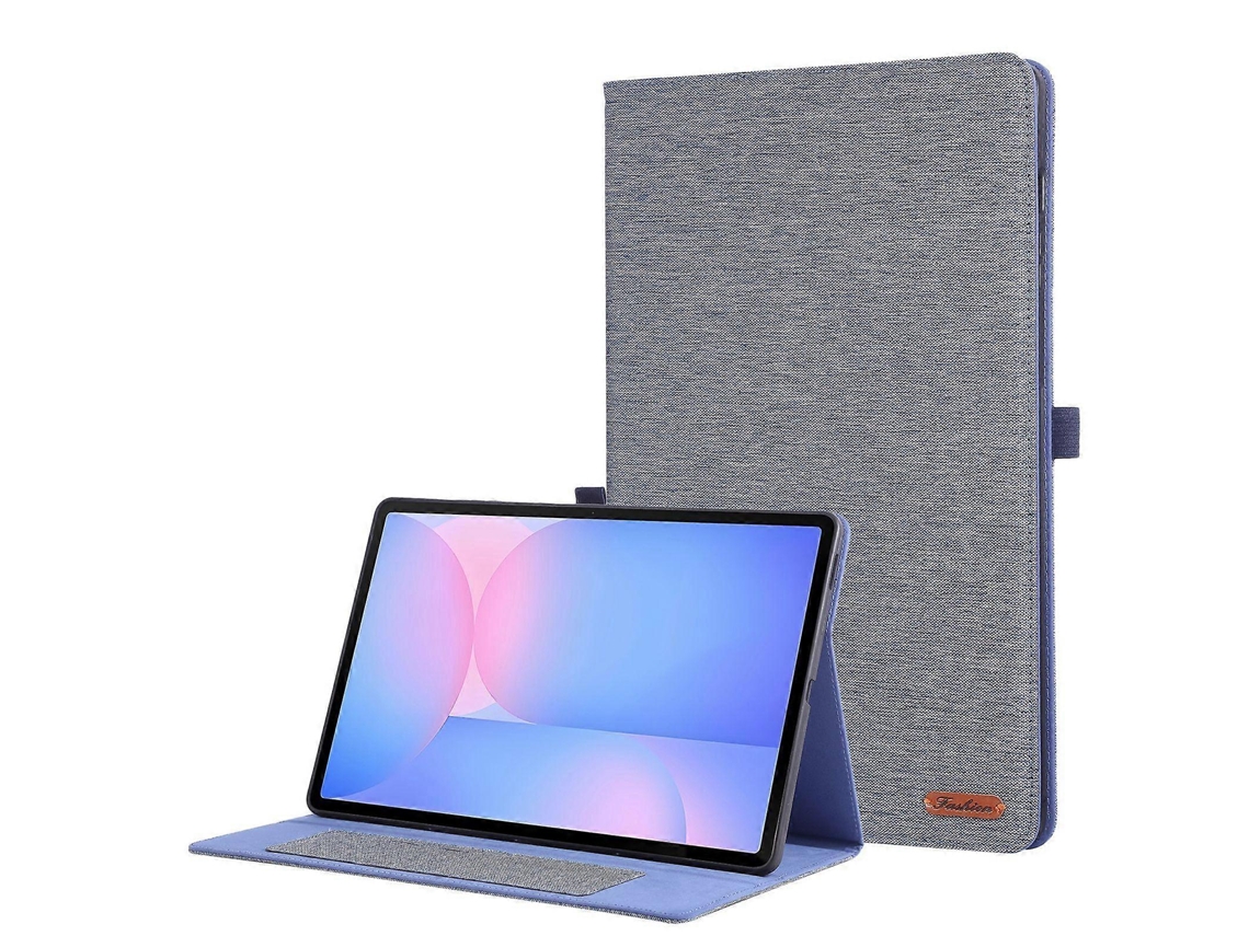 Capa de couro com textura de tecido horizontal Webake para tablet