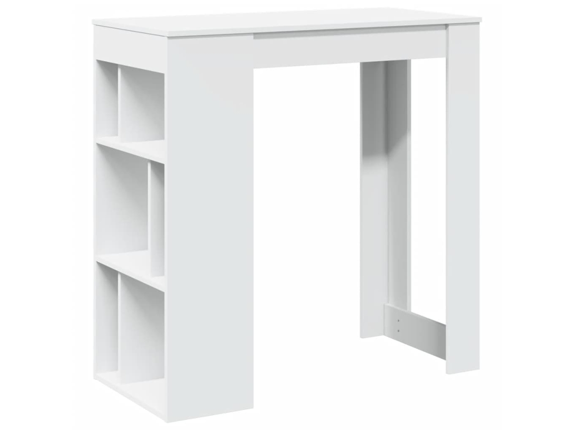 Bar Table, Bar Tables Vidaxl Branco Madeira Processada (n/a)