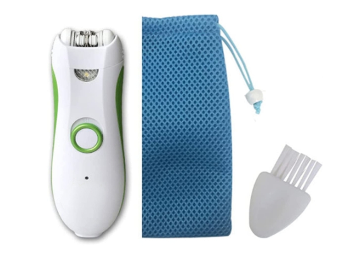 Depiladores Para Mulheres Depilação Facial Impecável Para Mulheres Com Luz Led Para Braços Rosto Biquíni E Perna Verde Yunzii