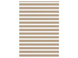 Vidaxl Cortina De Zebra 160x200 Cm Largura Do Tecido 155,9cm Poliéster