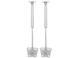 Ciieeo Conjunto De 2 Dobradiças Ajustáveis Para Porta Armário Com Ângulo Regulável, Em Aço Laminado A Frio E Anel De