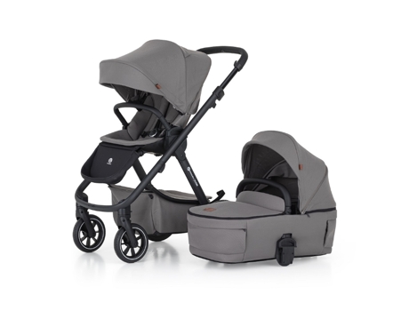 Carrinho de Passeio PETITE&MARS Icon 2In1 Rws Set Lite Dove Grey