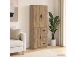 Vidaxl Conjunto De Gabinete 2 Unid. Carvalho Arttisan