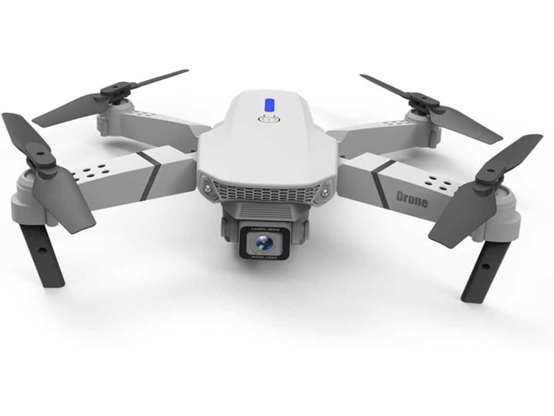 Drone Quadricóptero E525 4k Dobrável Com Câmera Dupla