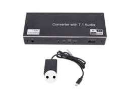Splitter De Interface De Display 8k 3d Hd 40gbps 1 Entrada 2 Saídas Para Hdtv Projetor Plugue Eu