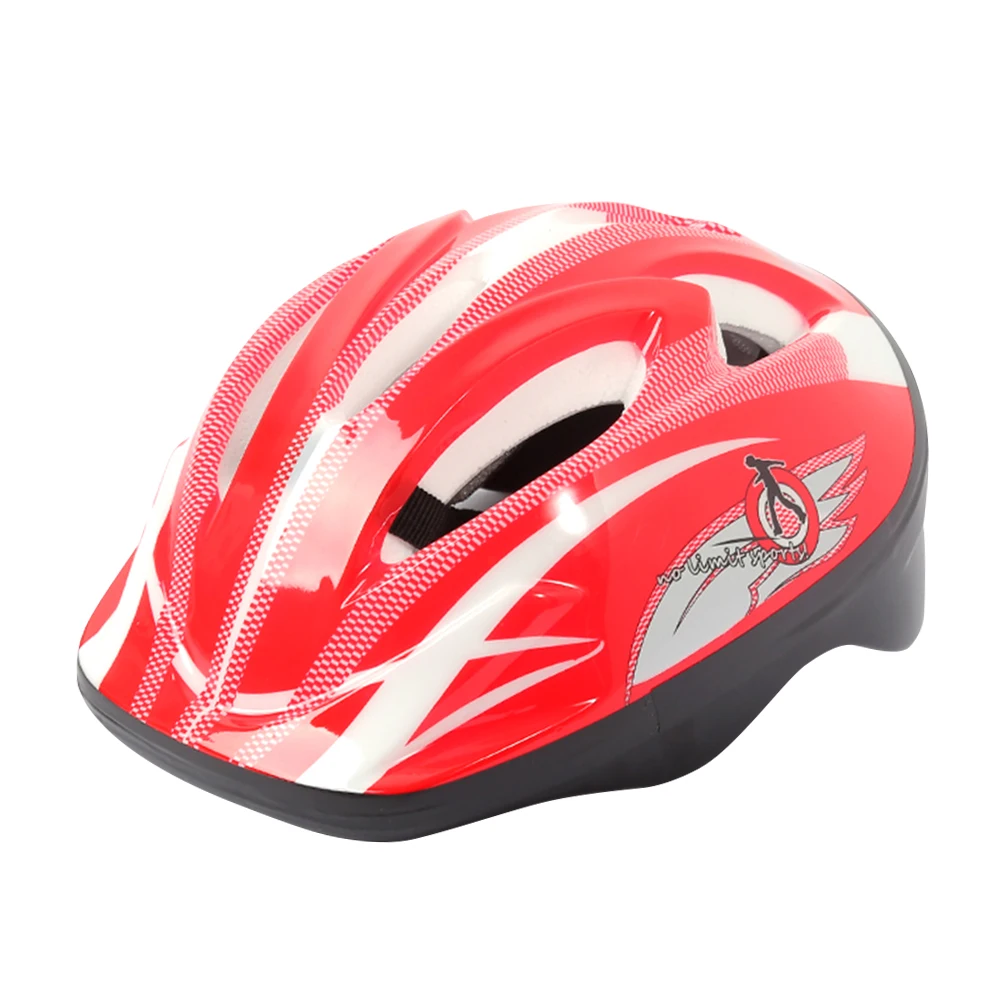 (vermelho) Capacete Infantil Para Bicicleta, Skate, Patinação No Gelo, Ciclismo