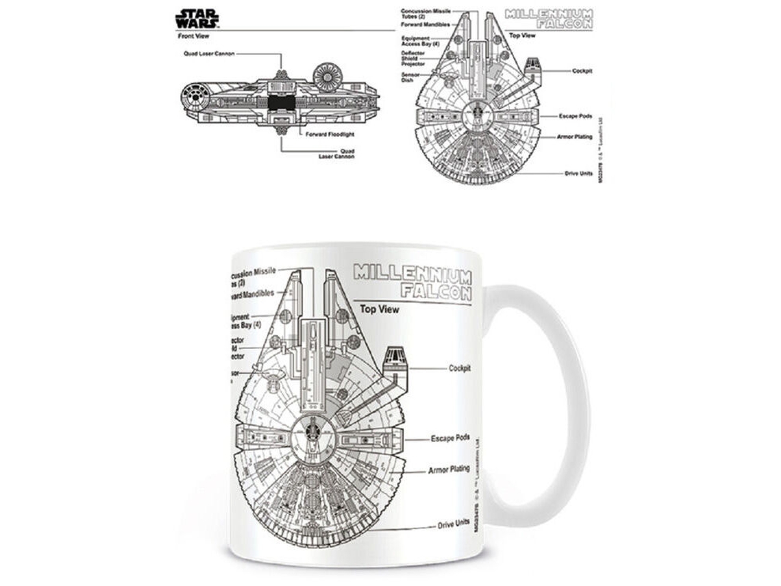 Caneca STAR WARS Millennium Falcon