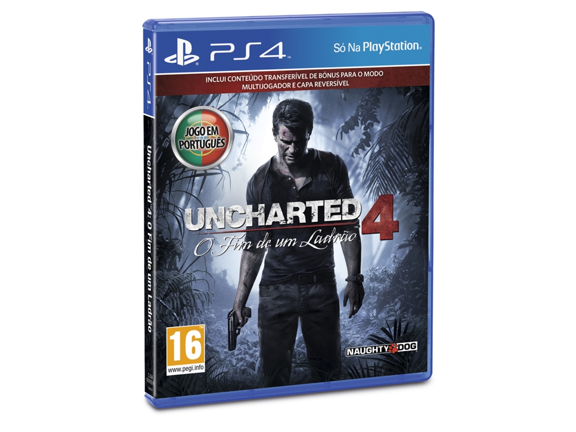 Jogo PS4 Uncharted 4