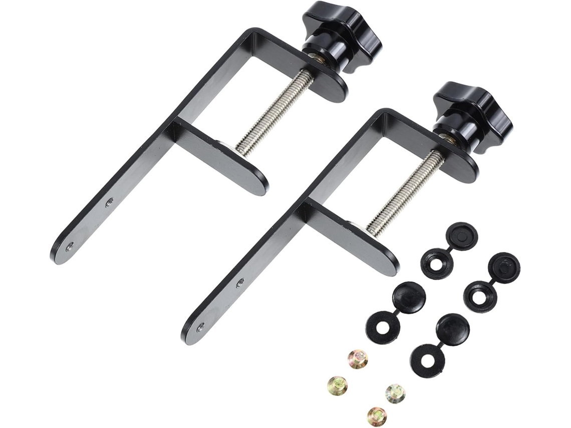 Conjunto De Instalação Clipes Pretos Shineofi Suporte Painel Perfurado Metal, Detalhes Delicados E Acabamento