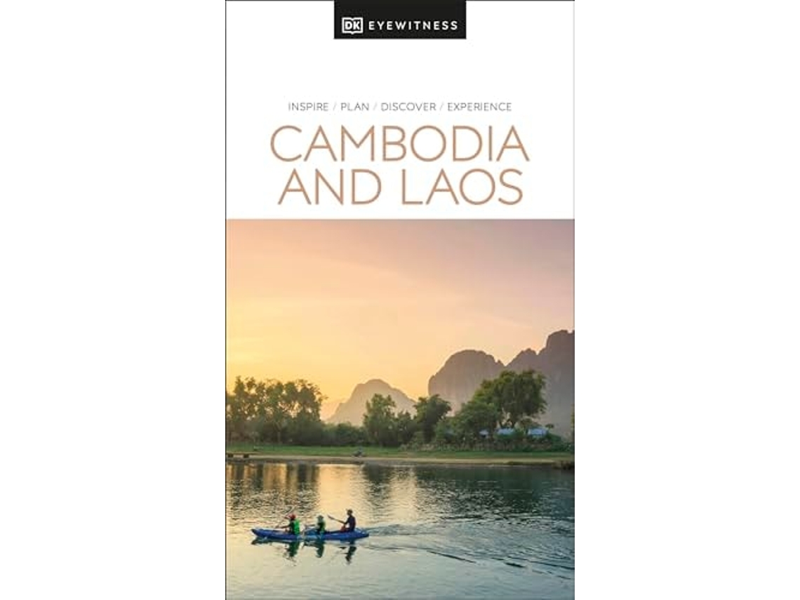 Livro DK Cambodia and Laos de DK Eyewitness (Inglês)