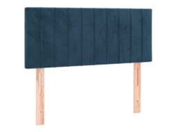 Headboard, Headboards Vidaxl Azul Veludo (90 Cm)