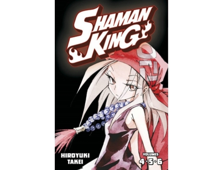 Livro shaman king omnibus 2 (vol. 4-6) de hiroyuki takei (inglês)